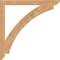 Ekena Millwork Thorton Slat Smooth Bracket, Western Red Cedar, 3 1/2"W x 44"D x 44"H BKT04X44X44THR06SWR - alternate 4